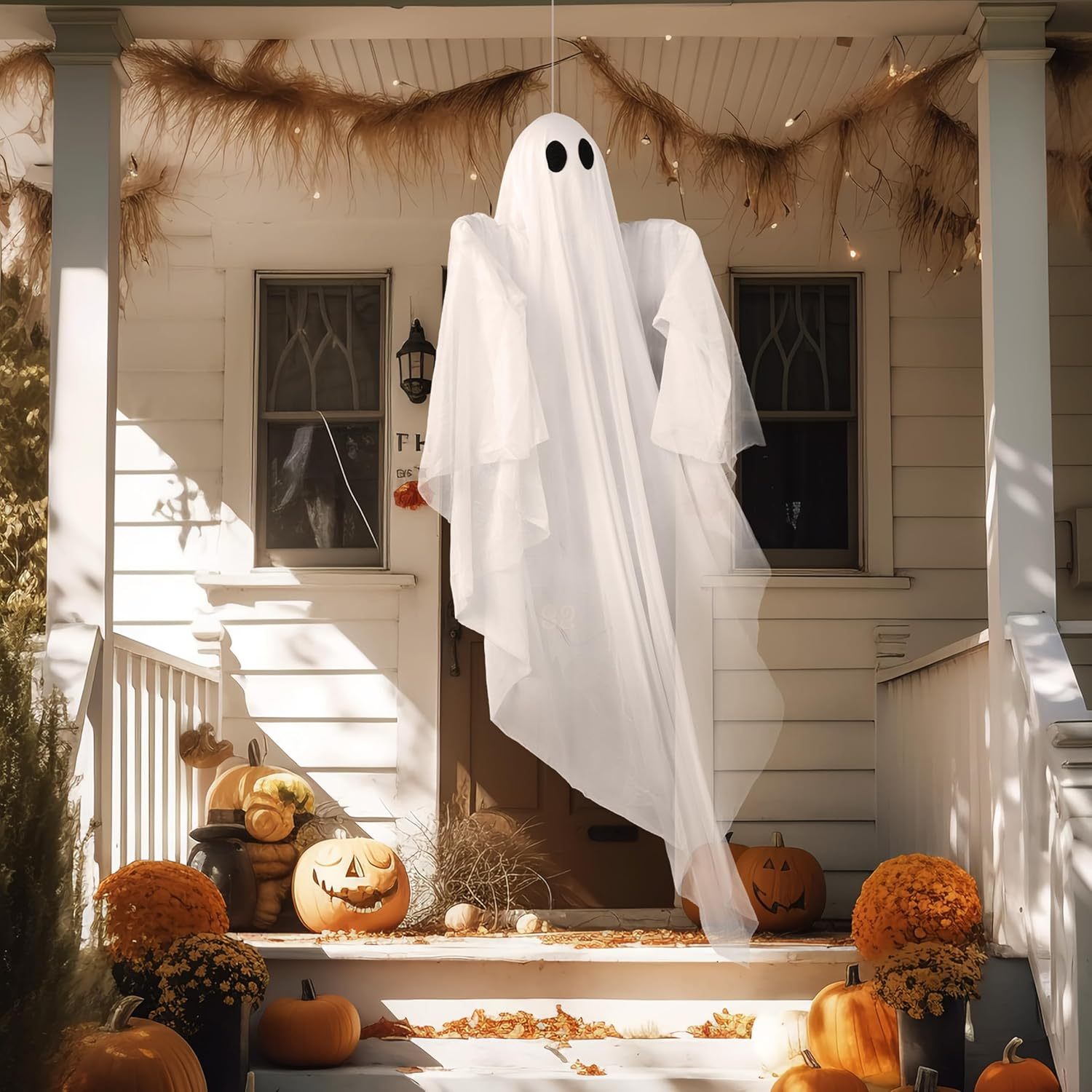 Outdoor Lighting Effects - Fantasma Iluminado de Halloween com Luz