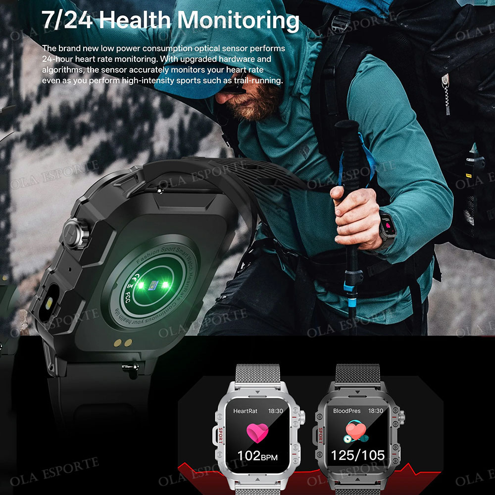 Relógio Inteligente Militar pa - Outdoor Lighting Track avaliação e preço