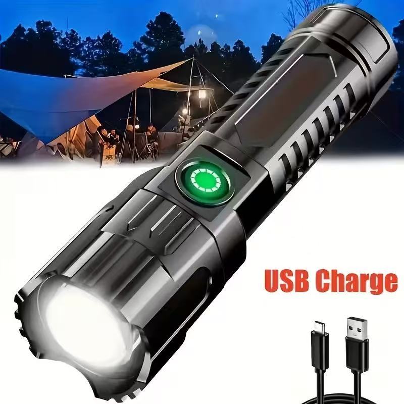 Nova lanterna led de alta potê - Outdoor Lighting Black avaliação e preço