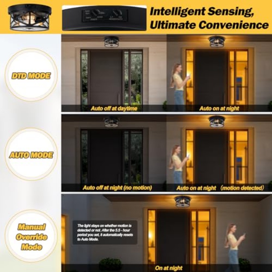 Luminária de Teto Externa com  - Outdoor Lighting Black avaliação e preço